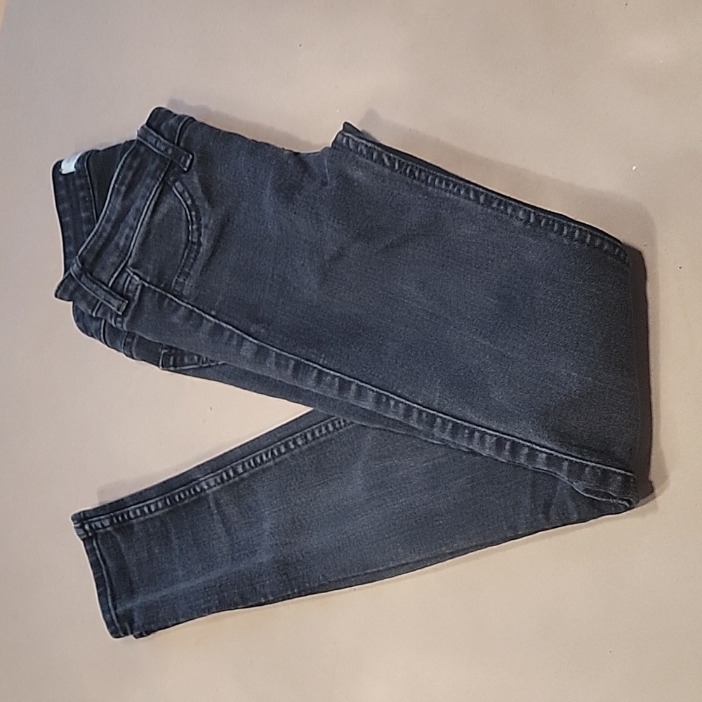 Hollister, Size 00S Washed Black Denim Skinny Jeans, Gently Used Condition